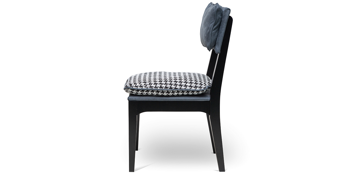 Stajic Emilie chair black & white